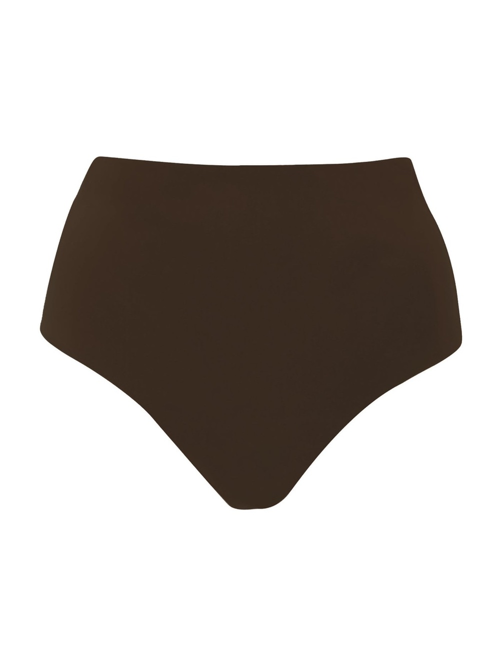 Anemos bathing suit dark brown bikini high-waist bikini bottom size medium